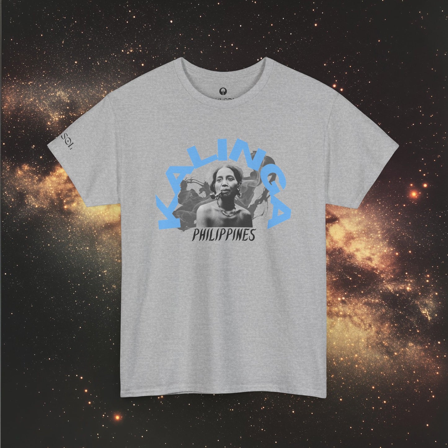 MOTHER LANDS Tee - Blue KALINGA