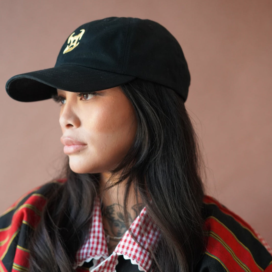 Pinangpanga Dad Hat - Black