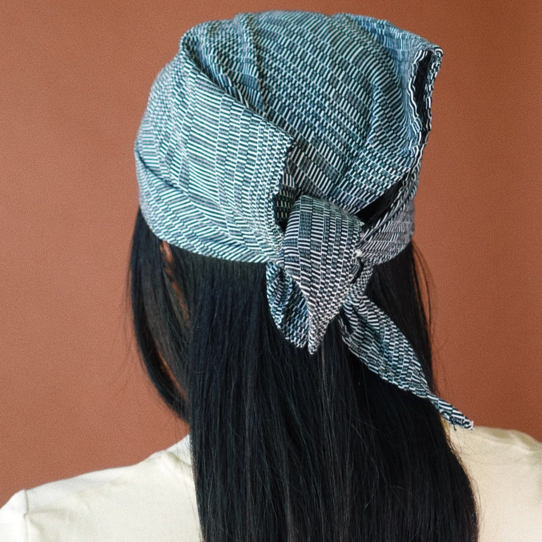 BINAKOL BANDANA - Black/ White