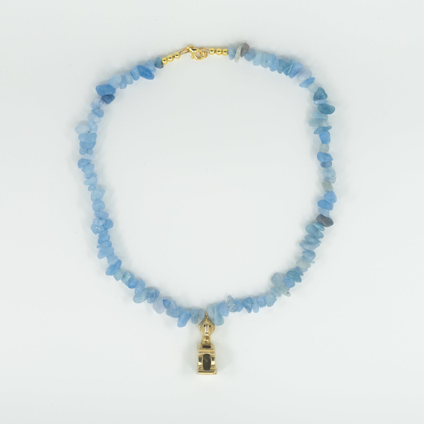 Bulul Necklace - Aquamarine