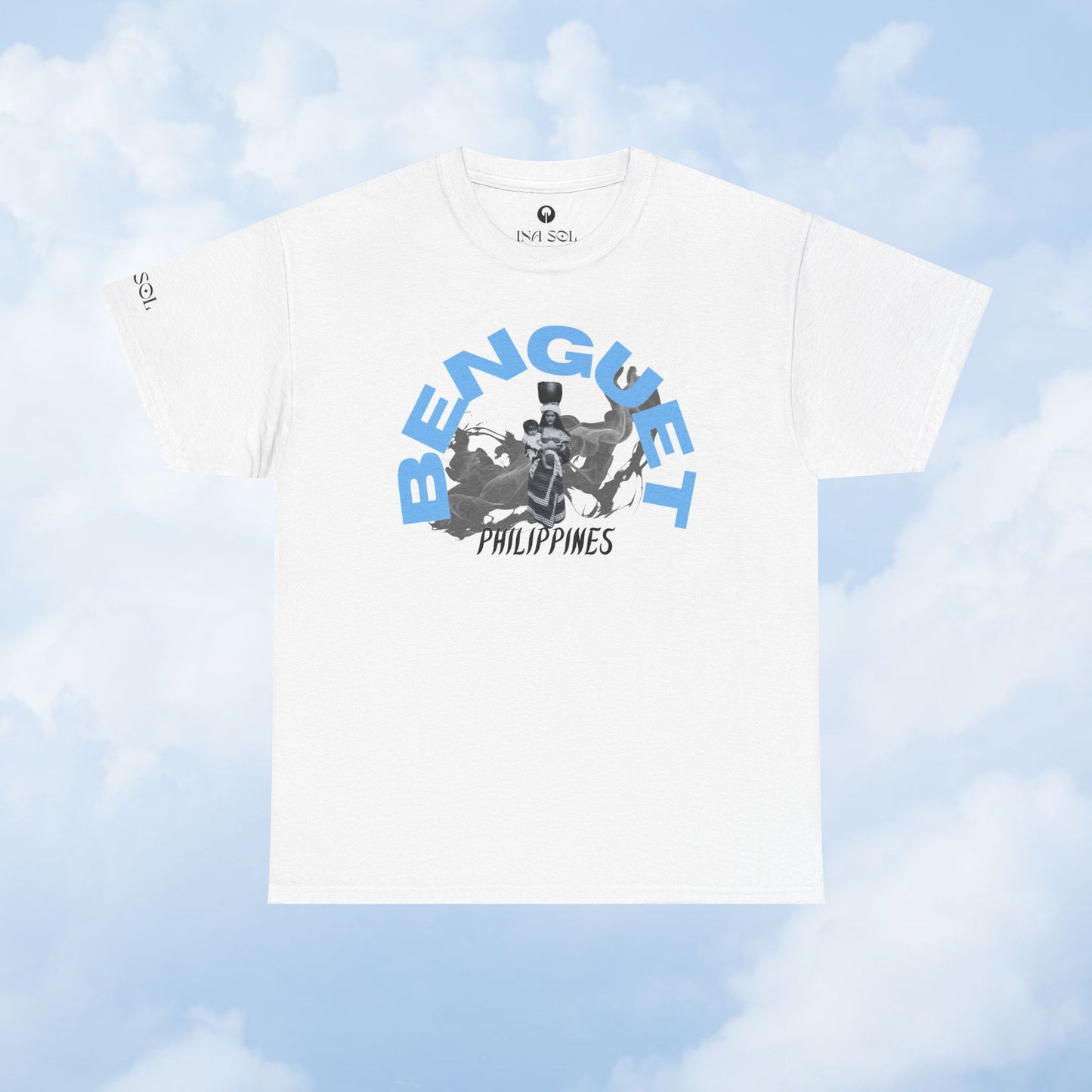 MOTHER LANDS Tee - Blue BENGUET