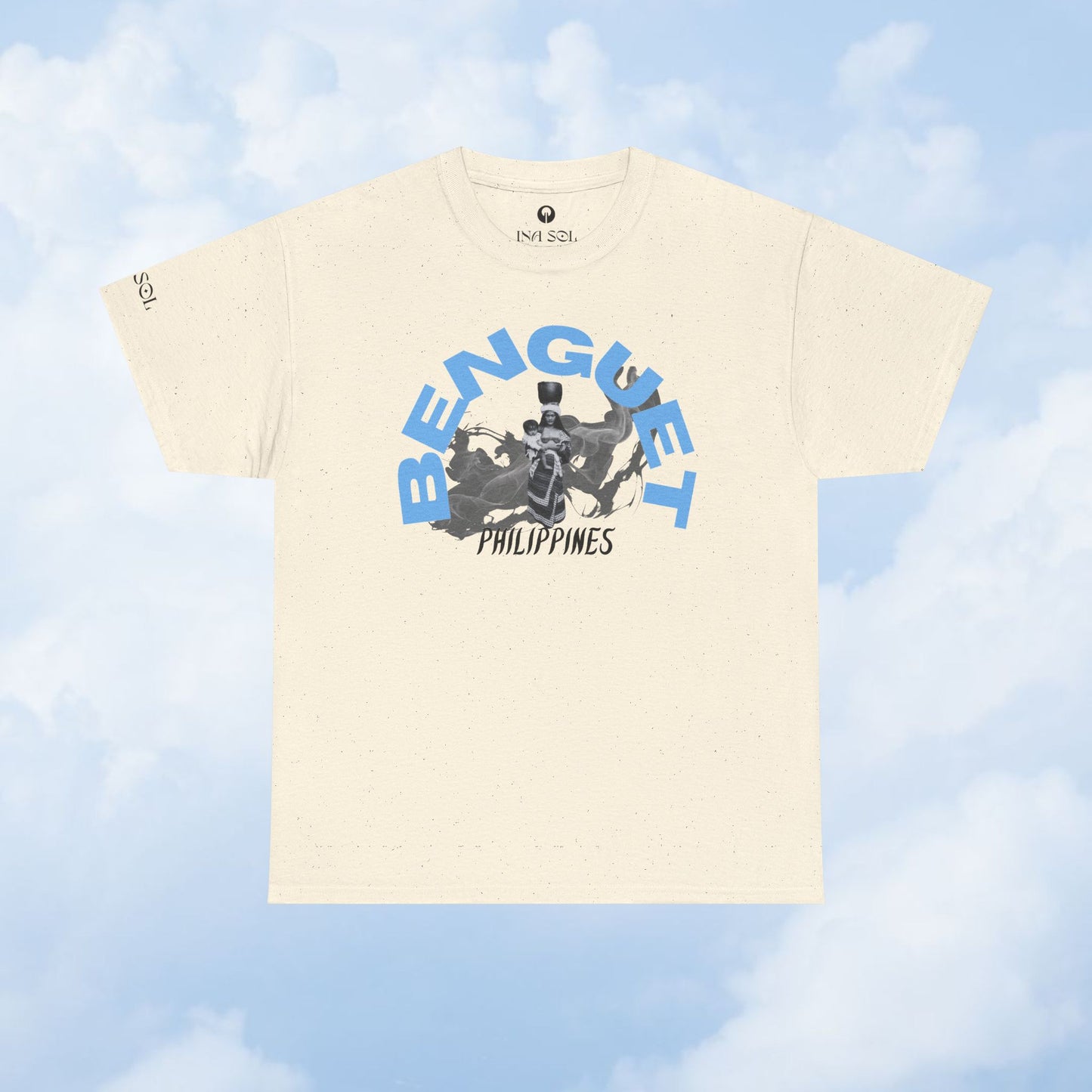 MOTHER LANDS Tee - Blue BENGUET