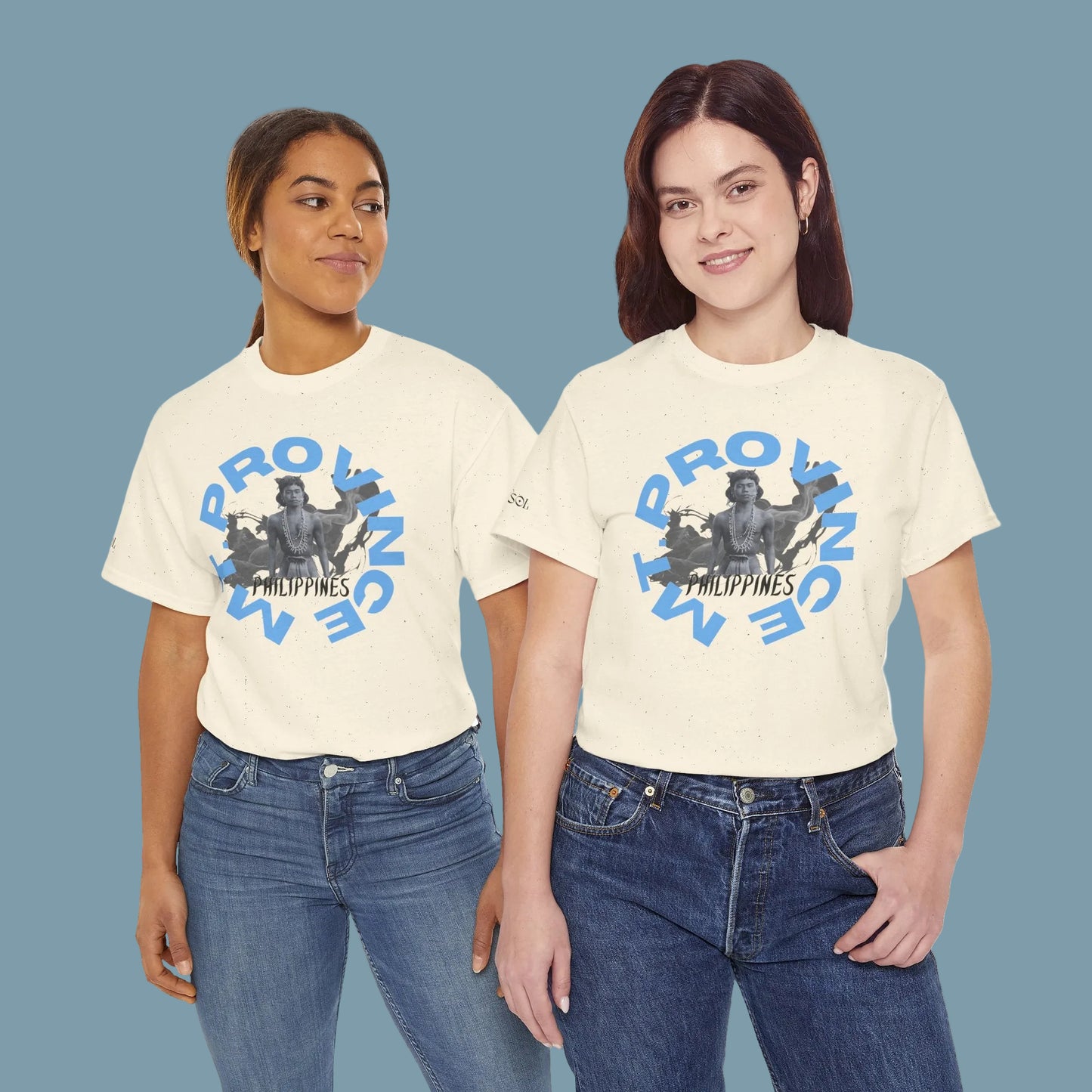 MOTHER LANDS Tee - Blue MT.PROVINCE