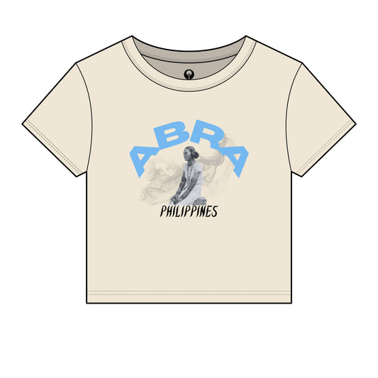 MOTHERLANDS Crop Tee - Blue ABRA