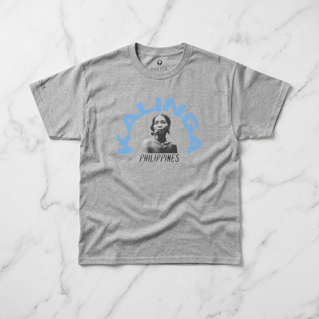 MOTHER LANDS Tee - Blue KALINGA