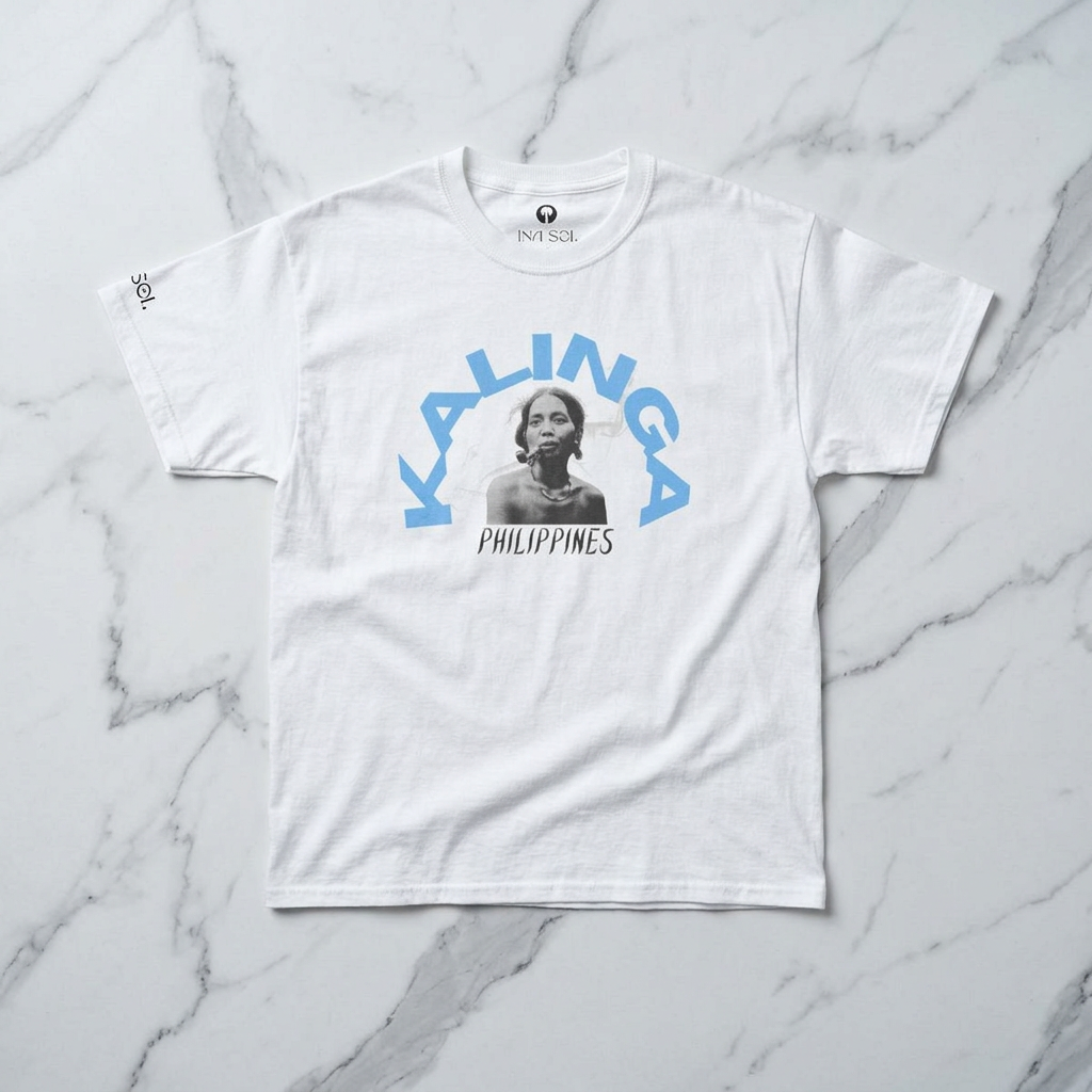 MOTHER LANDS Tee - Blue KALINGA