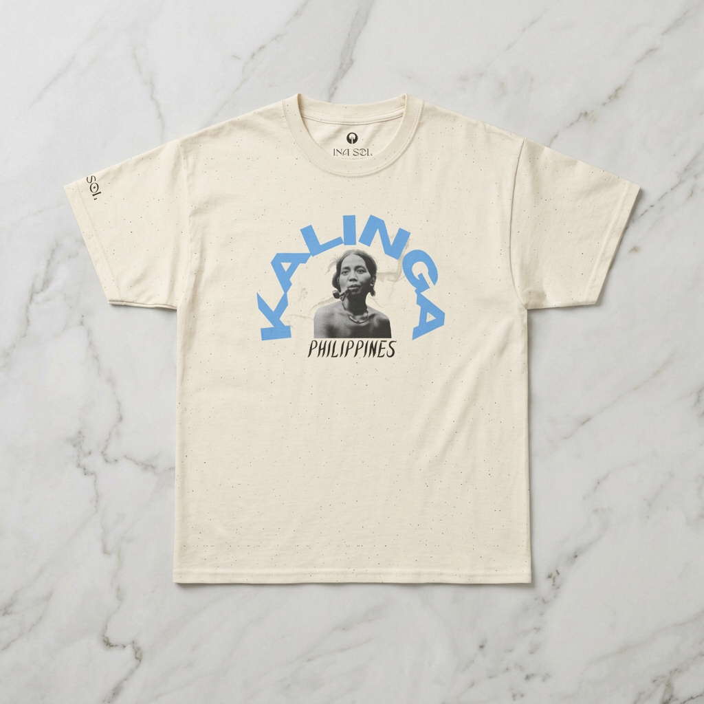 MOTHER LANDS Tee - Blue KALINGA