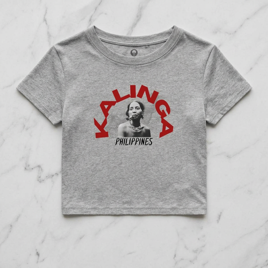MOTHER LANDS Crop Tee - Red KALINGA