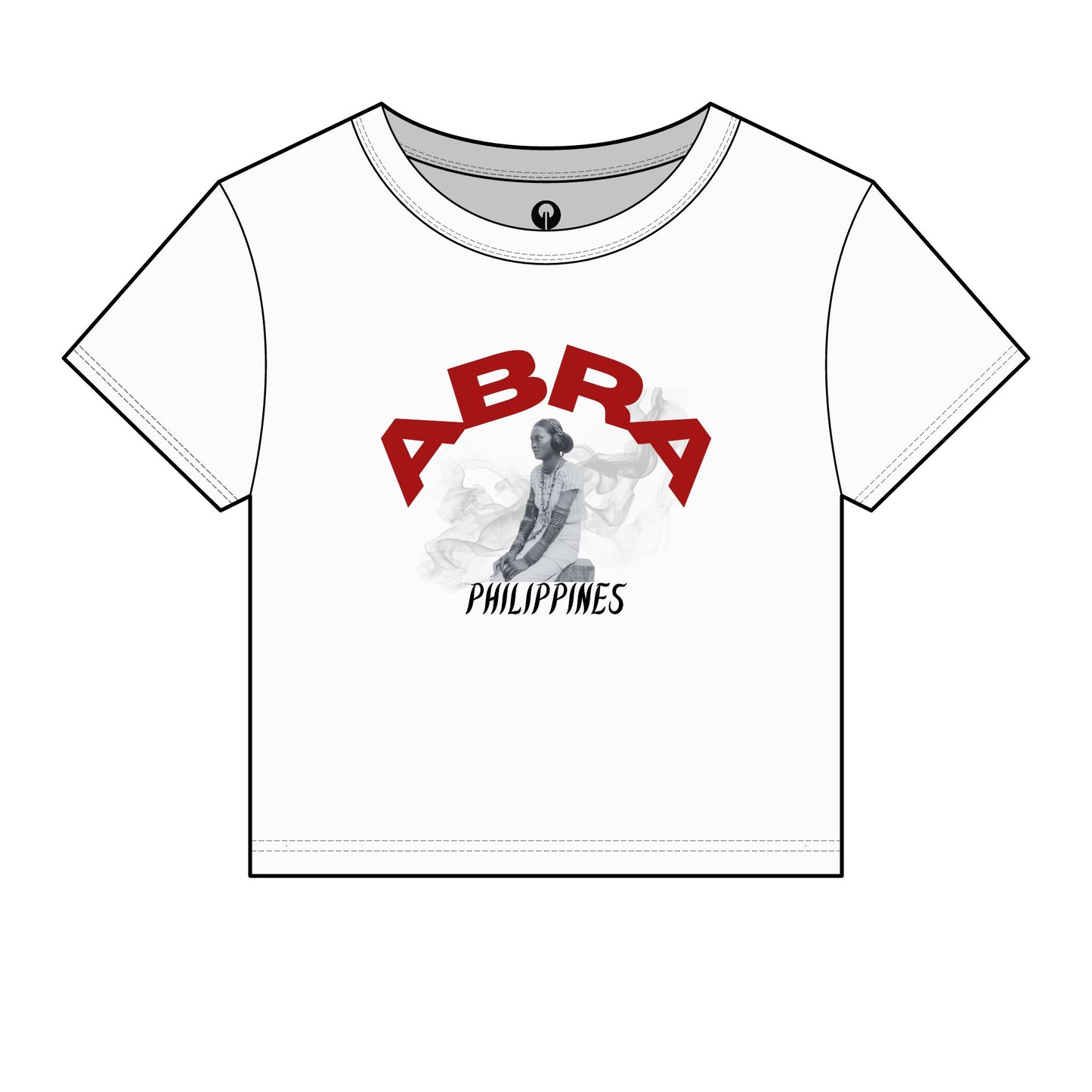 MOTHER LANDS Crop Tee - Red ABRA