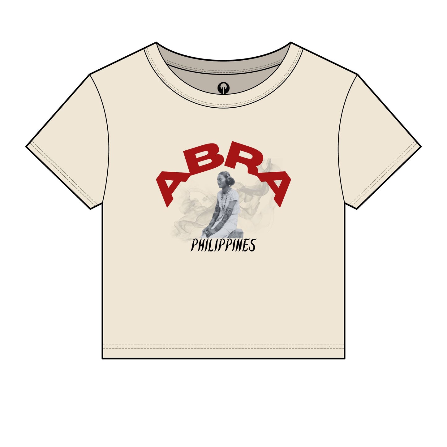 MOTHER LANDS Crop Tee - Red ABRA