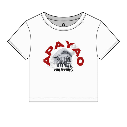 MOTHERLANDS Crop Tee - Red APAYAO