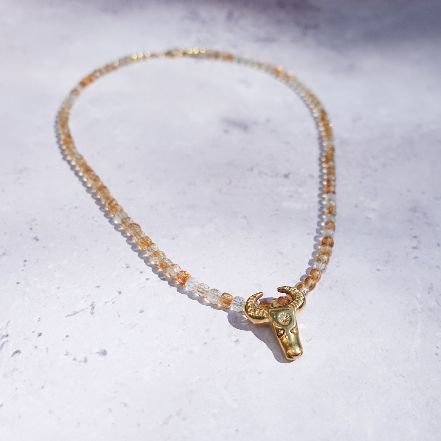 Nuwang Necklace - Citrine
