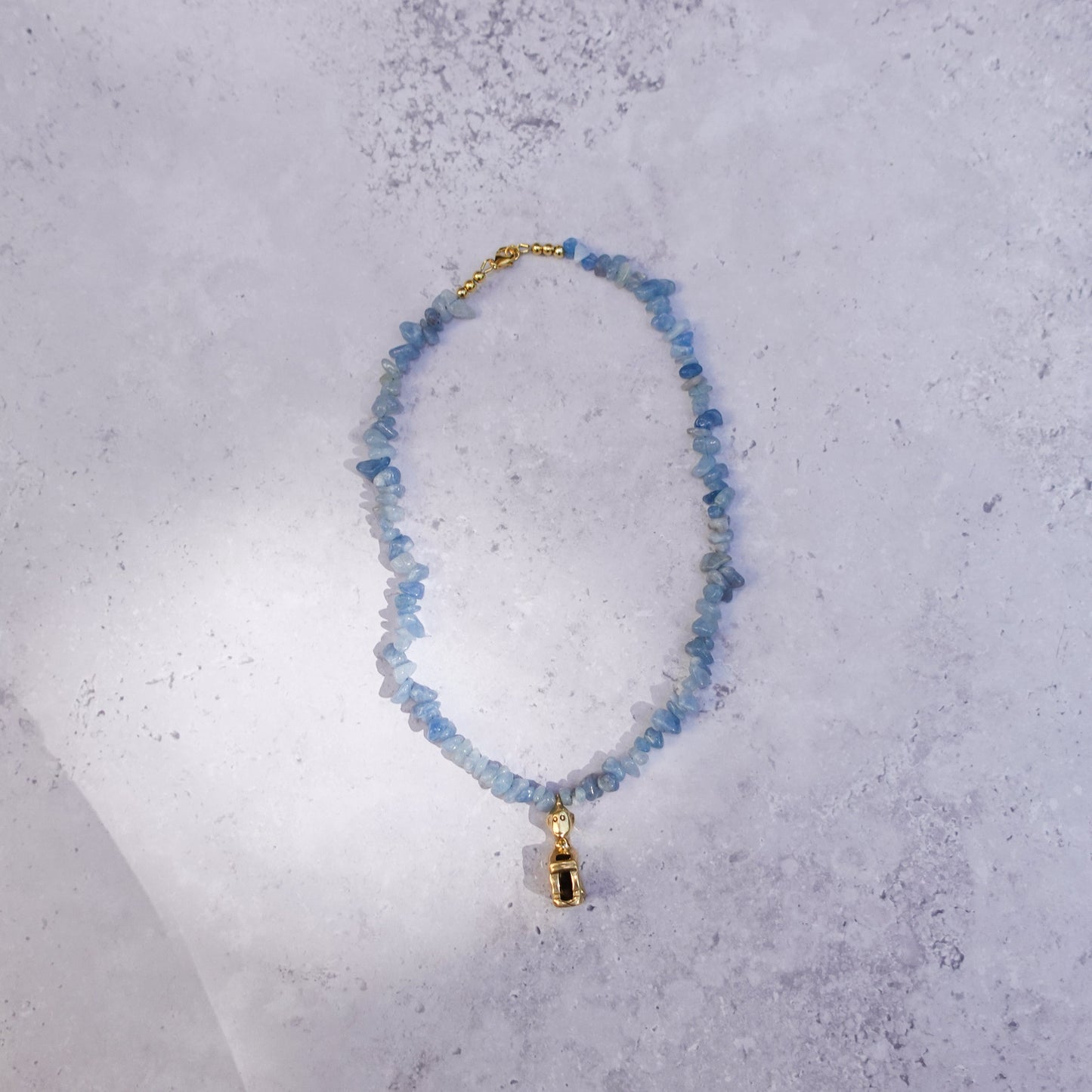 Bulul Necklace - Aquamarine