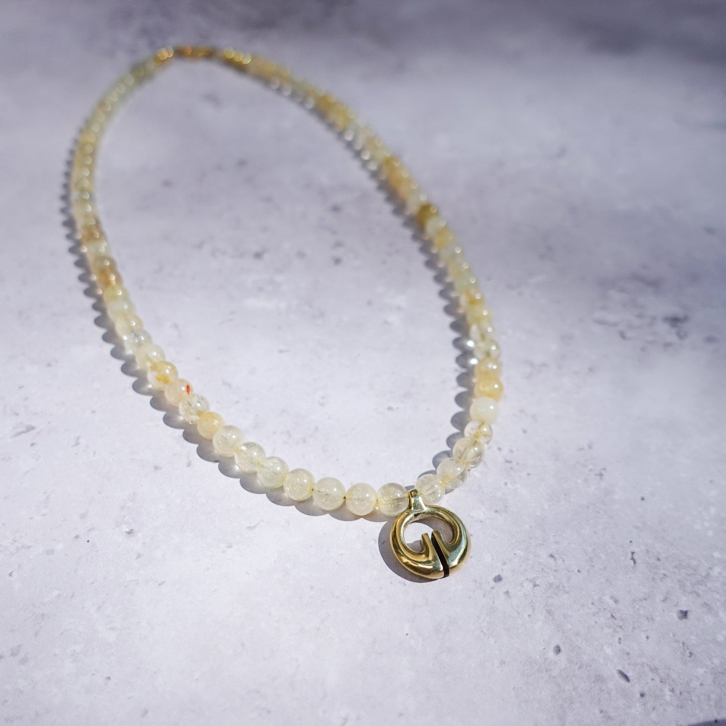 Kananumoan Necklace - Citrine