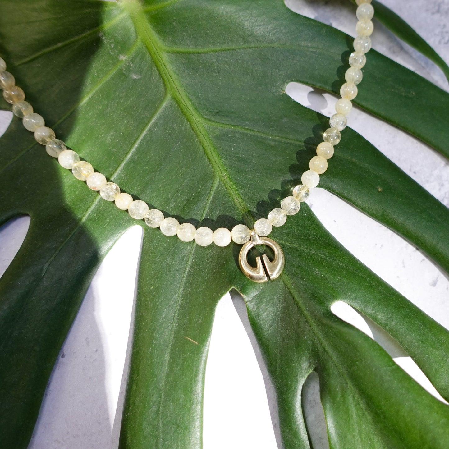 Kananumoan Necklace - Citrine