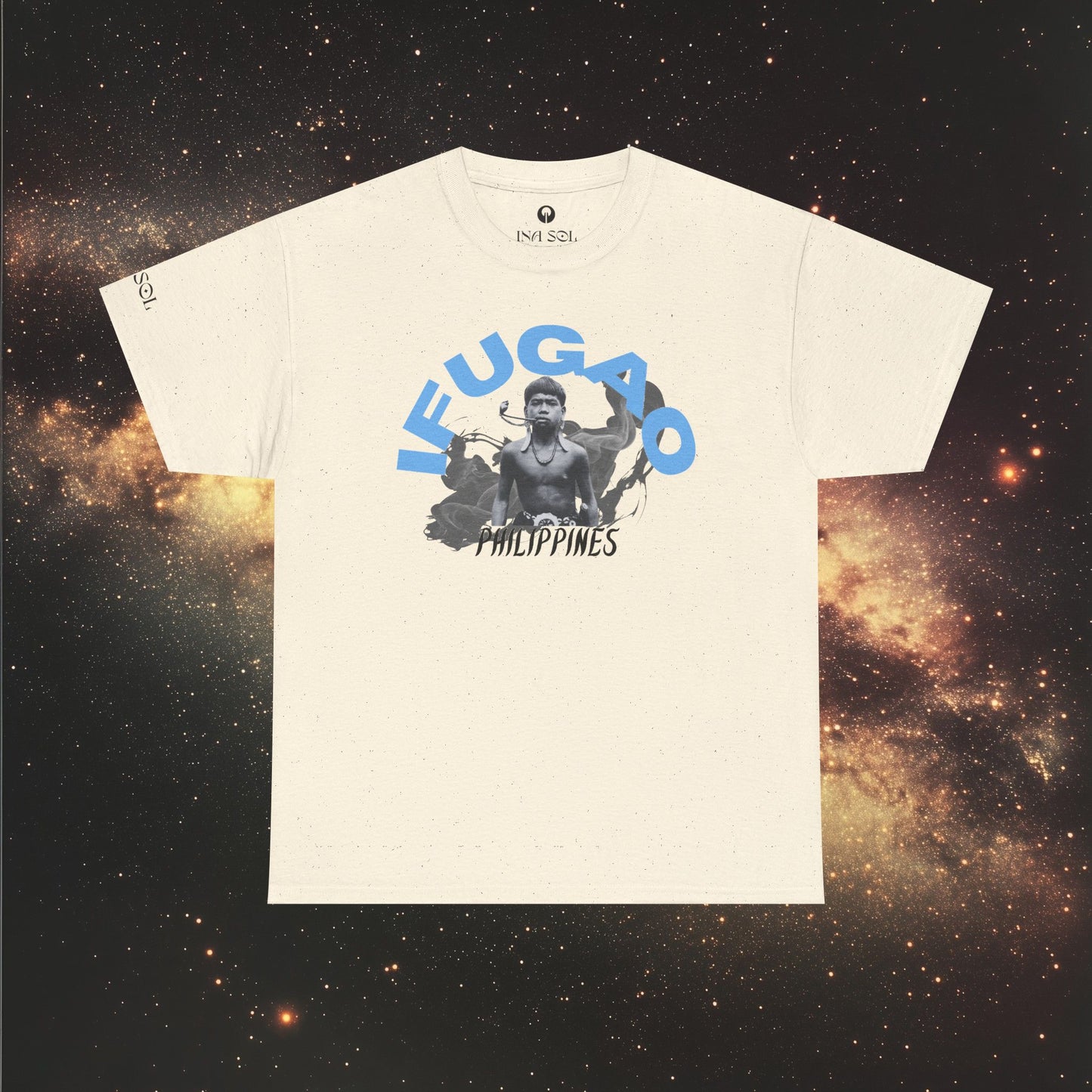 MOTHER LANDS Tee - Blue IFUGAO
