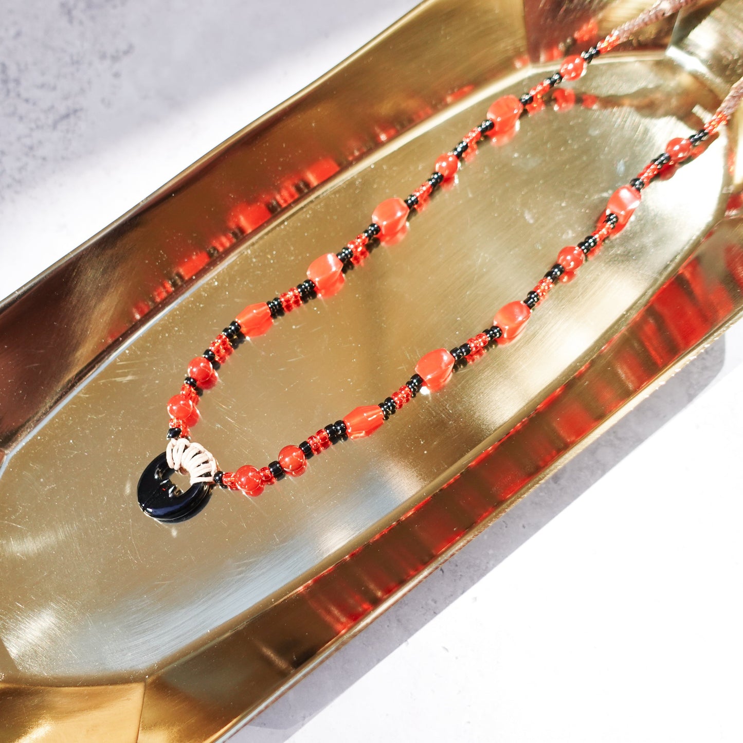 Onyx Lingling O - Carnelian