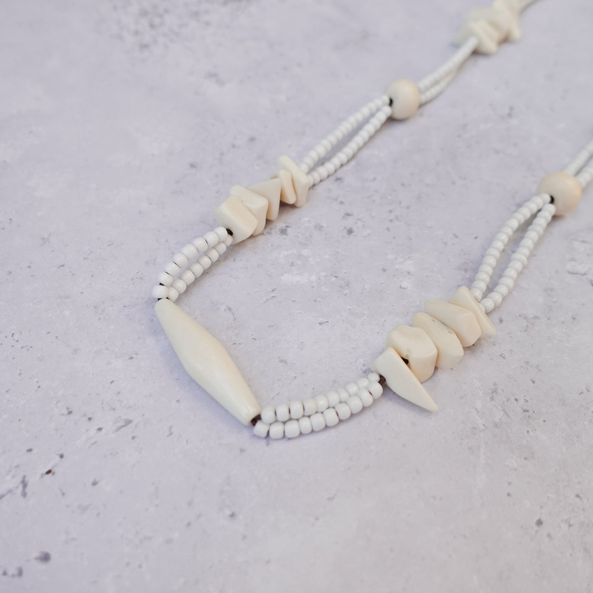 Ibaloy Necklace - White