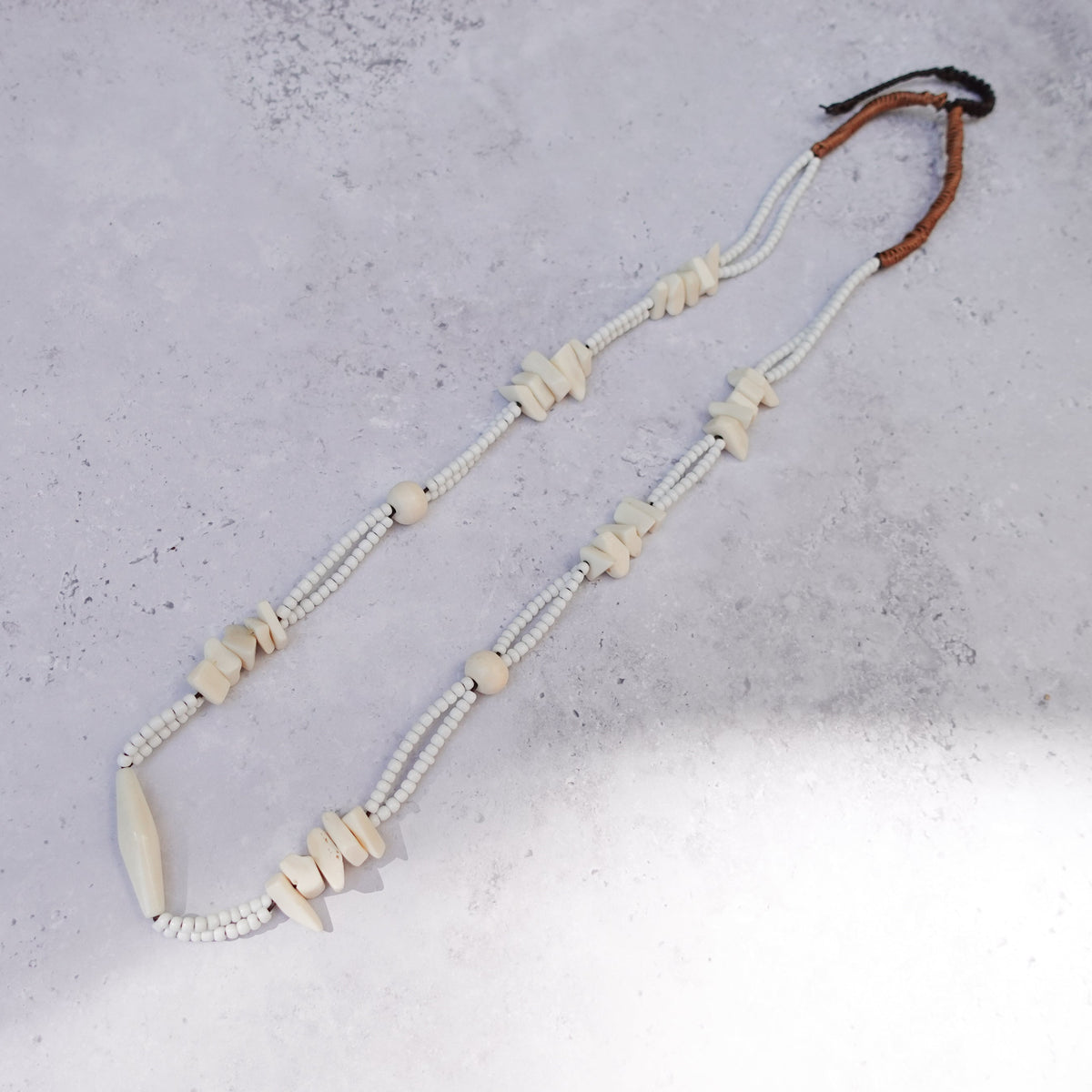 Ibaloy Necklace - White