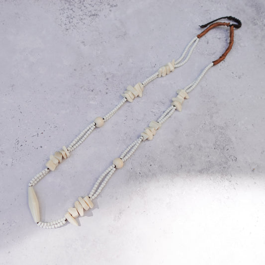 Ibaloy Necklace - White