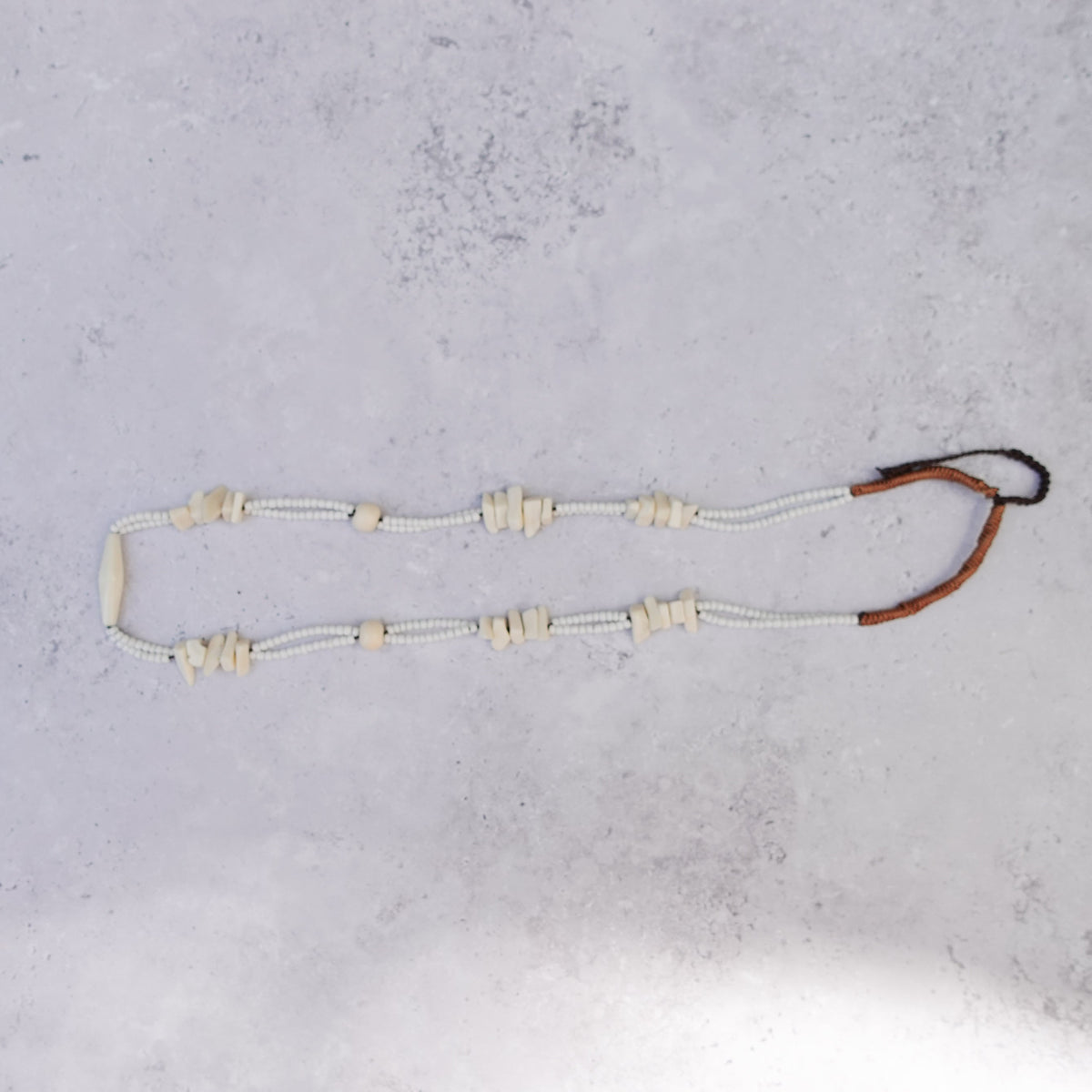 Ibaloy Necklace - White