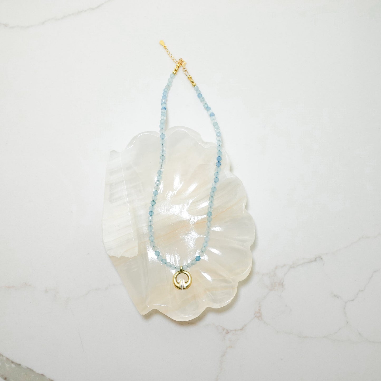 Silaw Necklace - Aquamarine