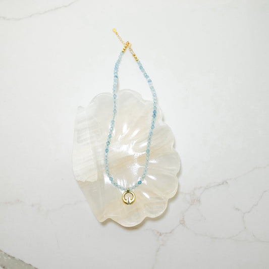 Silaw Necklace - Aquamarine