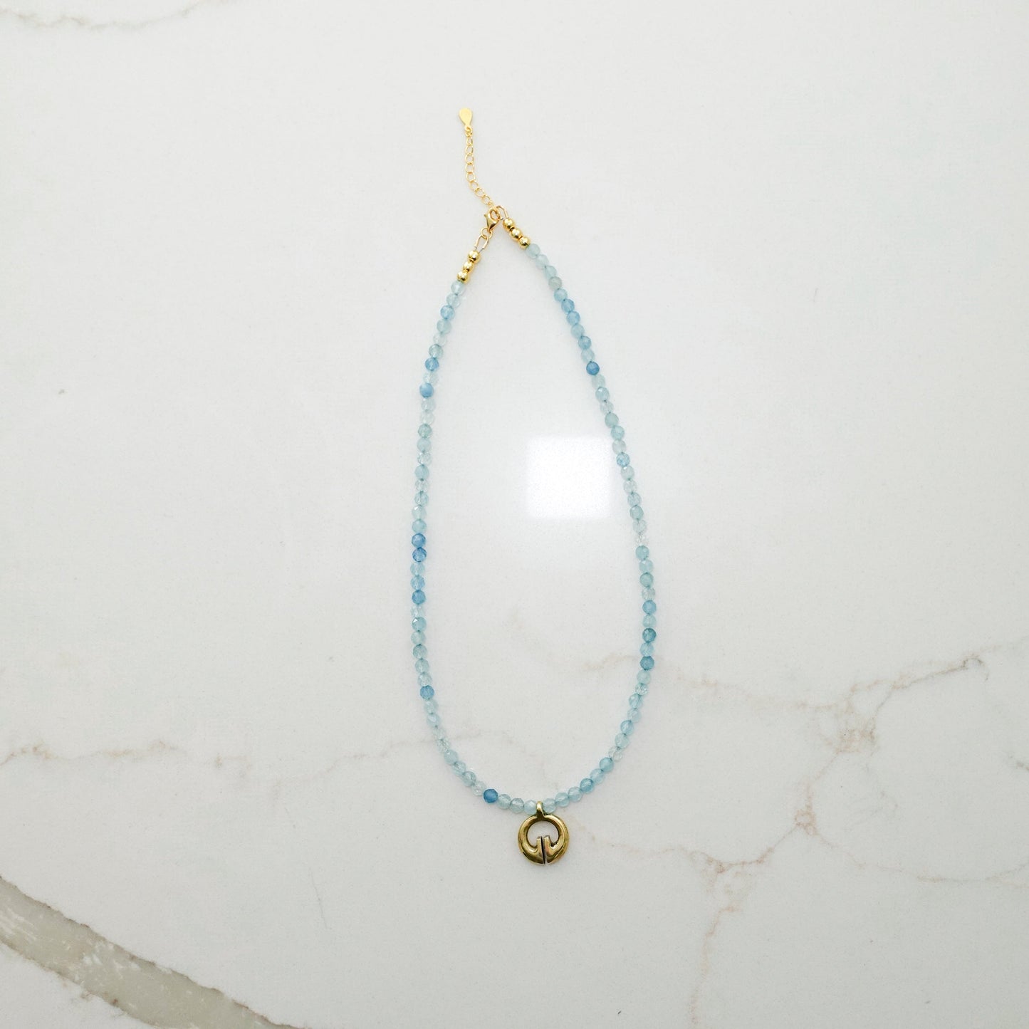 Silaw Necklace - Aquamarine