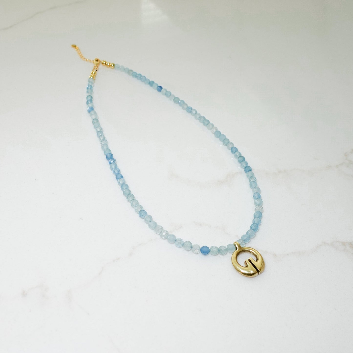 Silaw Necklace - Aquamarine