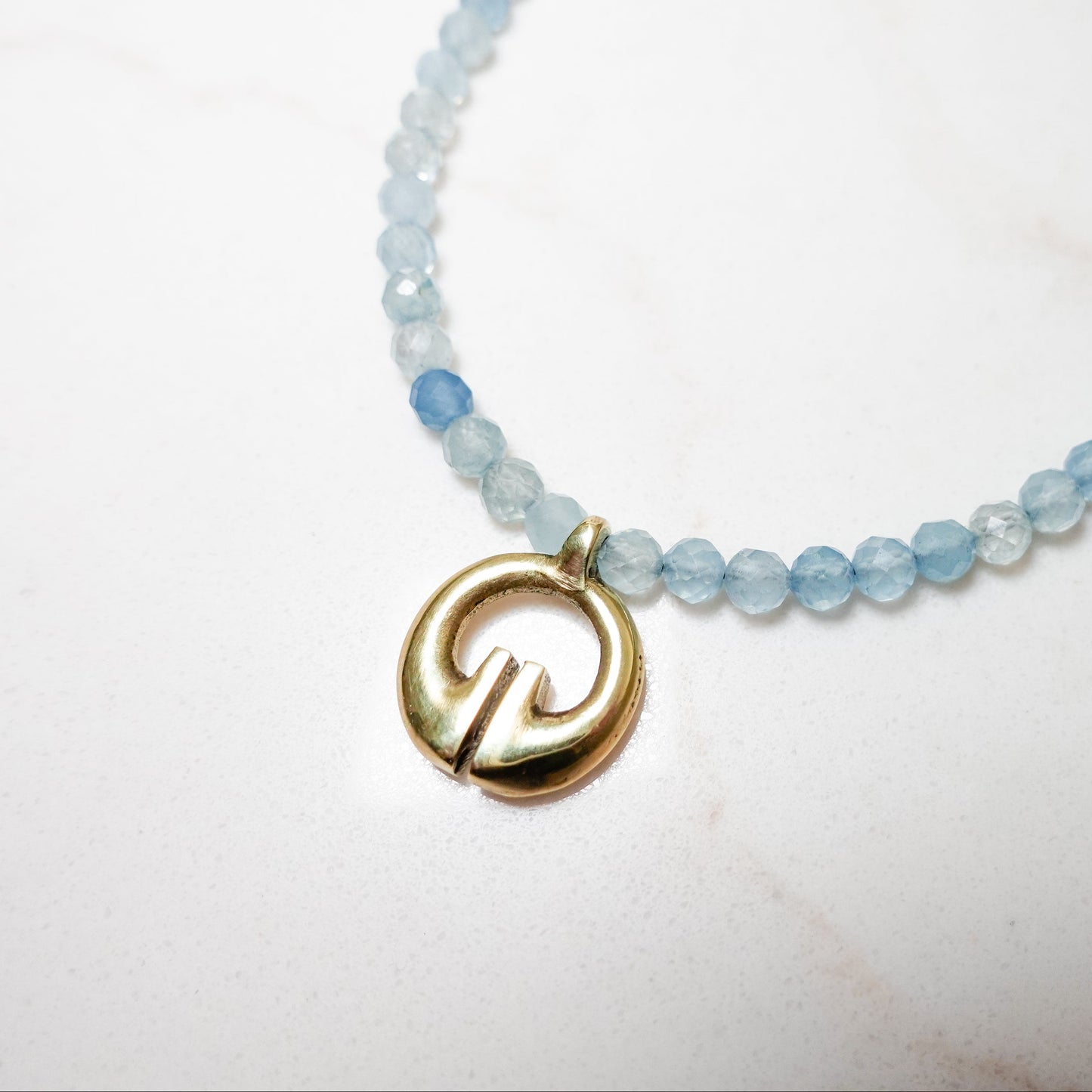 Silaw Necklace - Aquamarine