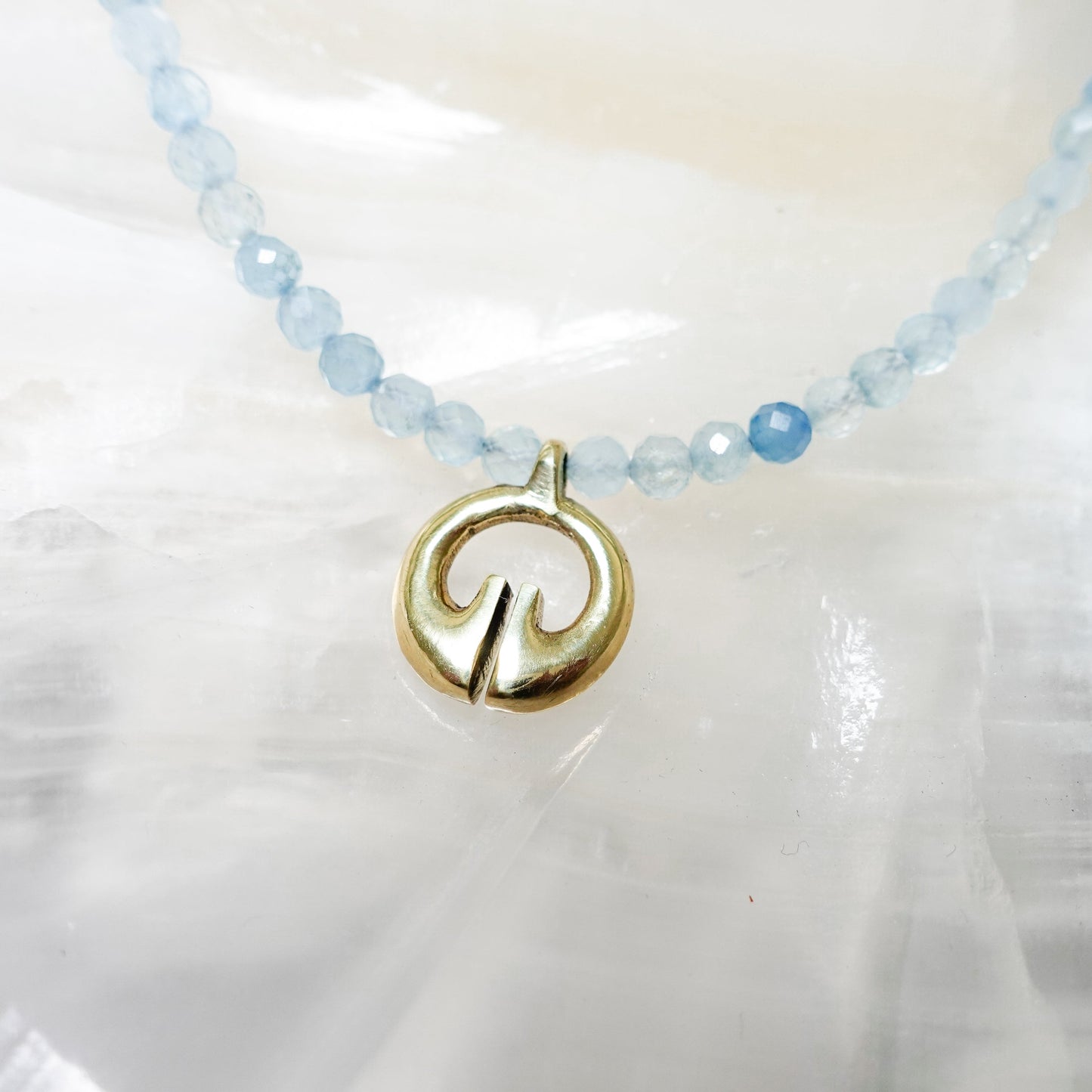 Silaw Necklace - Aquamarine
