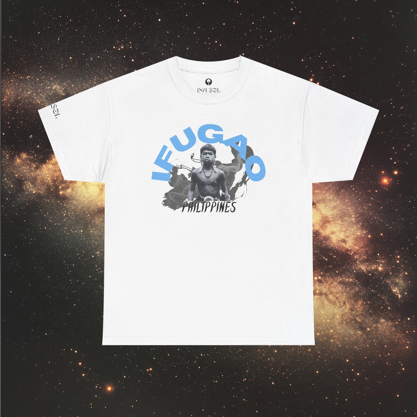 MOTHER LANDS Tee - Blue IFUGAO