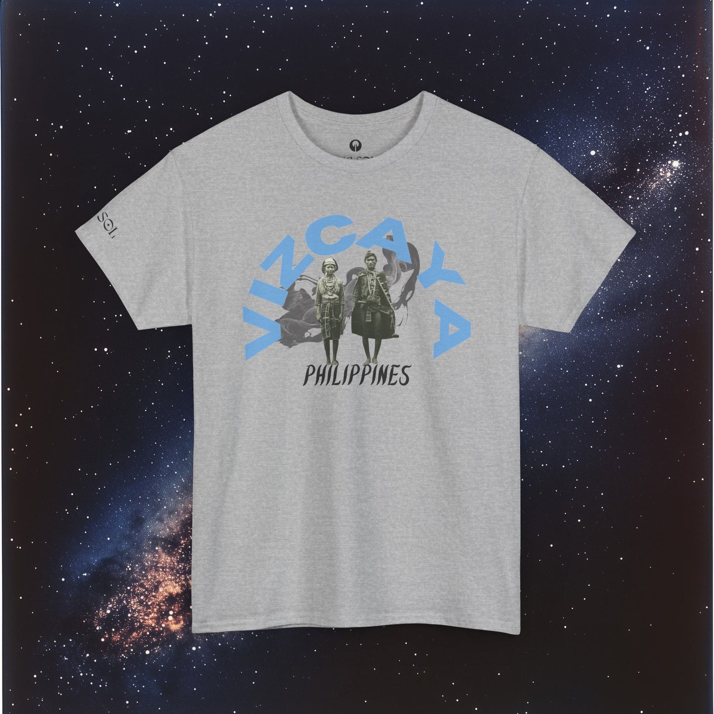 MOTHER LANDS Tee - Blue VIZCAYA