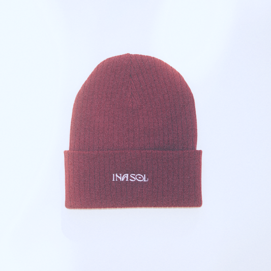 GOOD KARMA BEANIE - Garnet