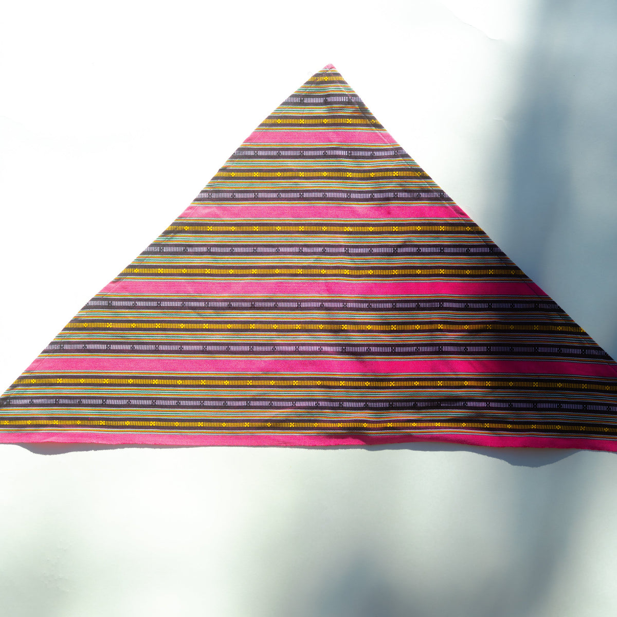 LILAKTOB BANDANA - MAROON / PINK W. YELLOW