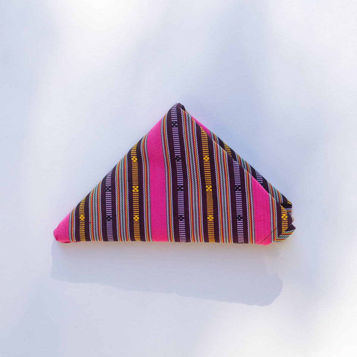 LILAKTOB BANDANA - MAROON / PINK W. YELLOW