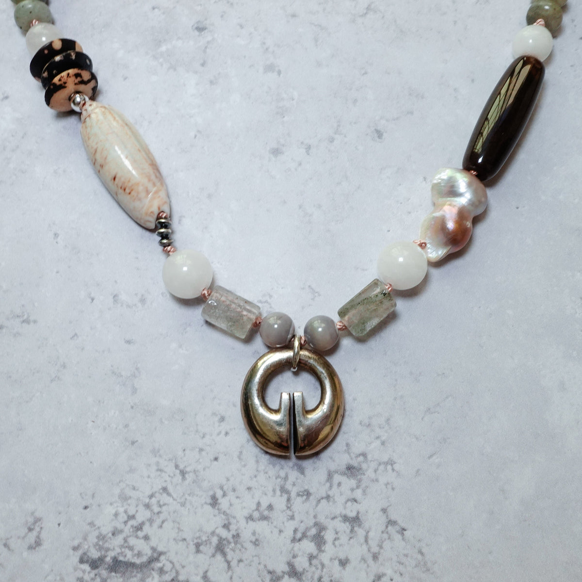 Kanemneman Necklace Silver 1