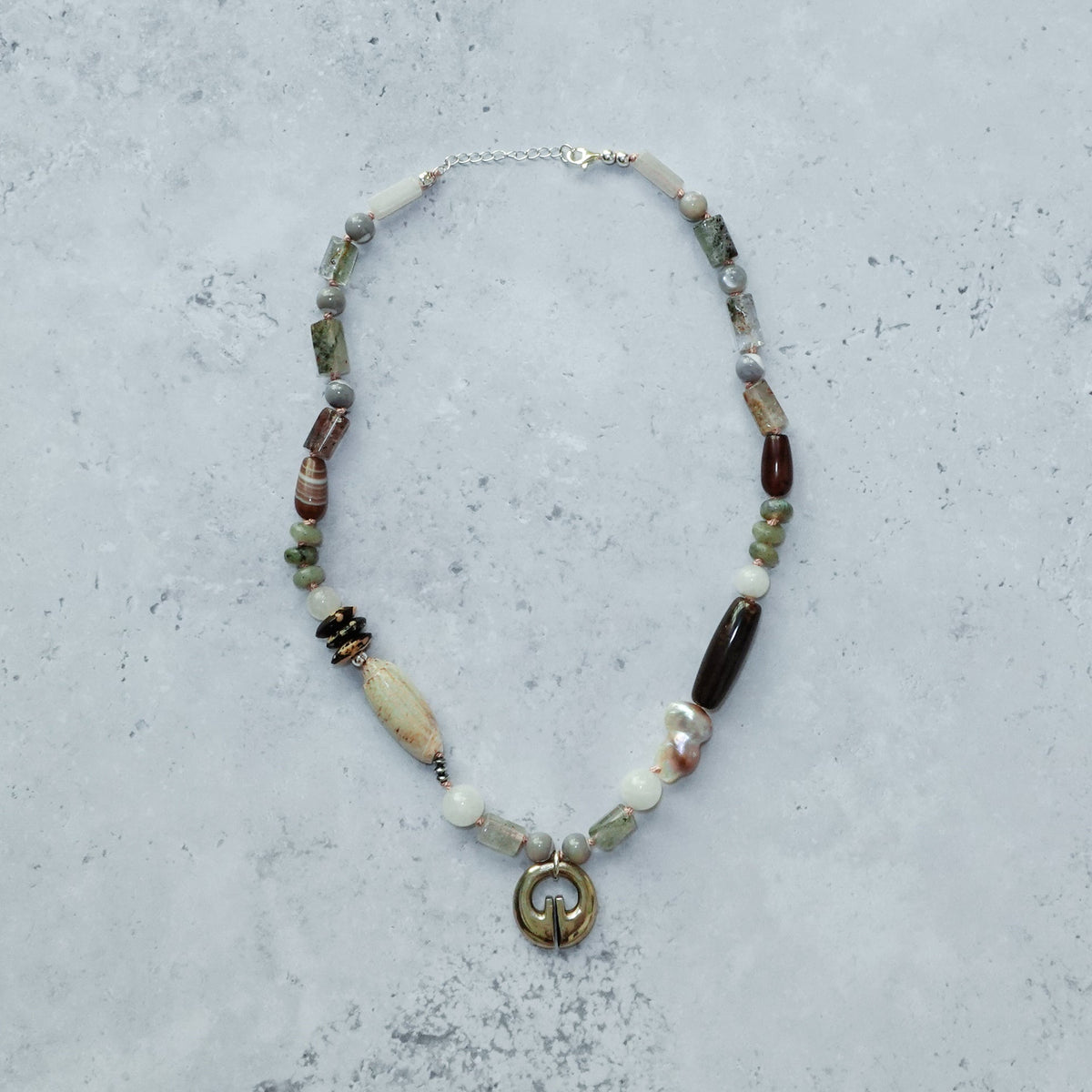 Kanemneman Necklace Silver 1