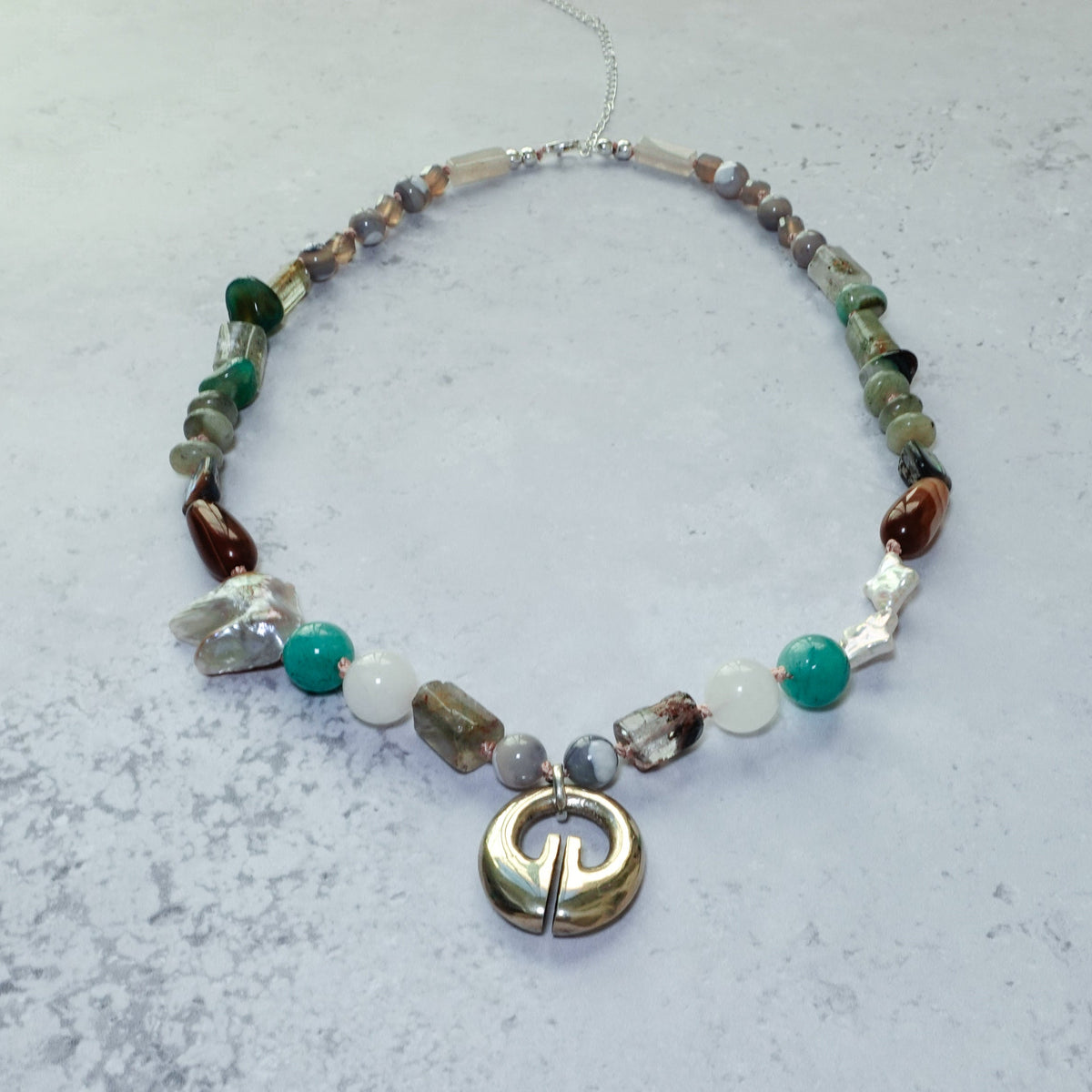 Kanemneman Necklace Silver 2