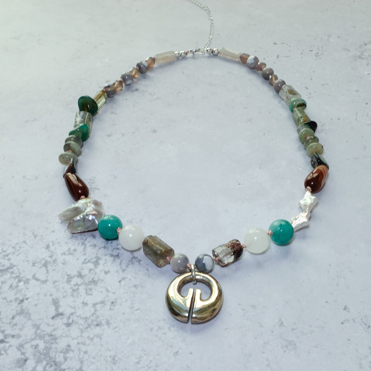 Kanemneman Necklace Silver 2