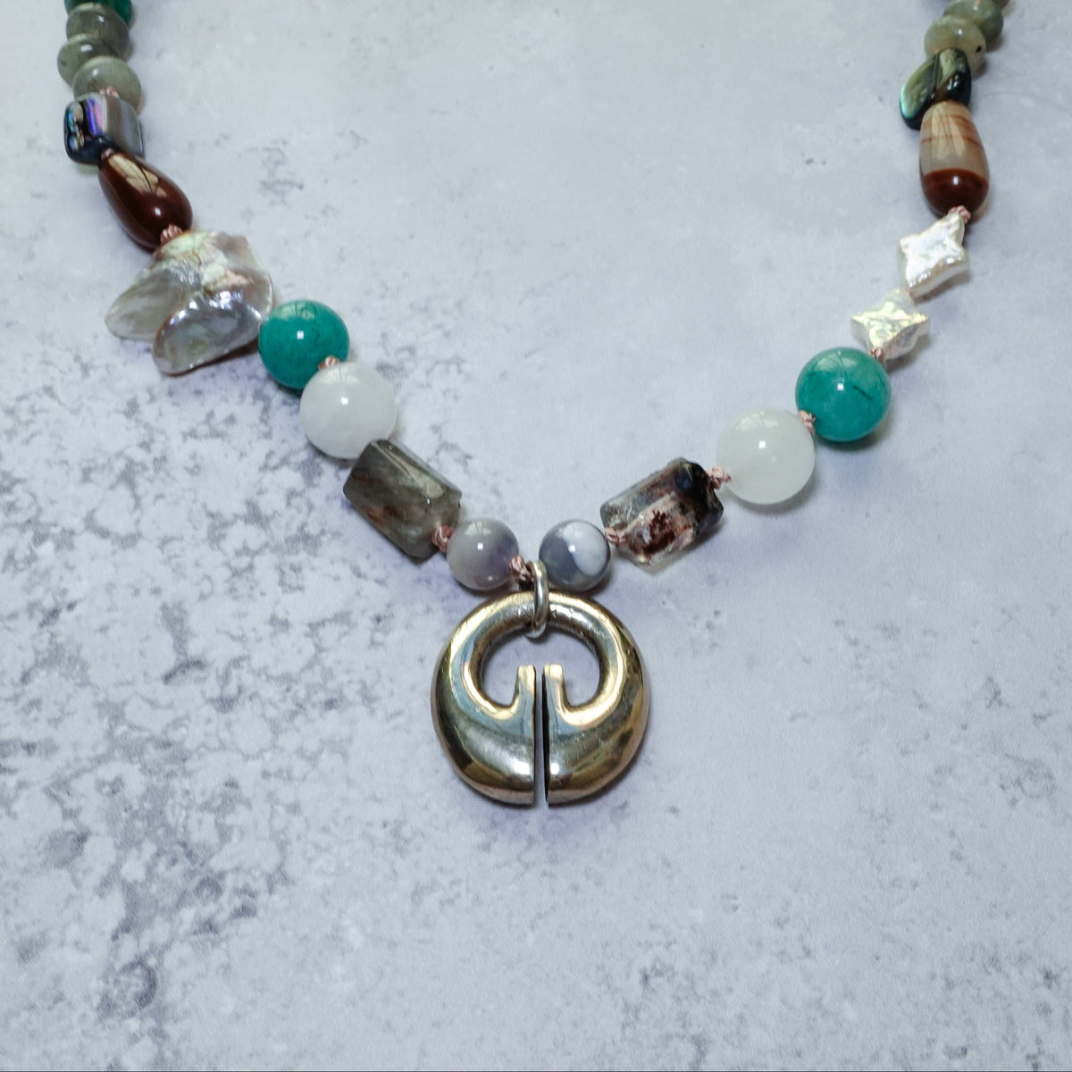 Kanemneman Necklace Silver 2