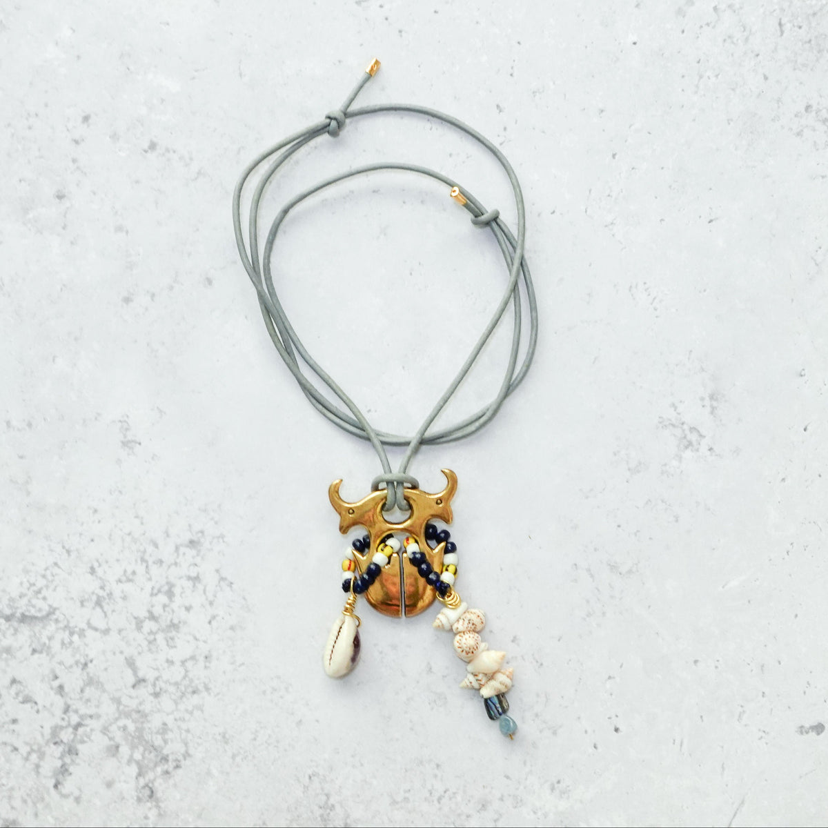 Beaded Pinangpanga - Grey 1 /1