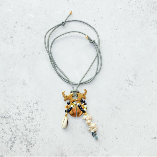 Beaded Pinangpanga - Grey 1 /1